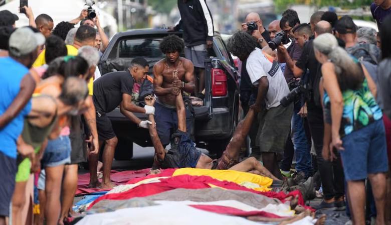 Asciende a 132 el número de muertos en Río de Janeiro por el operativo antinarco contra el Comando Vermelho