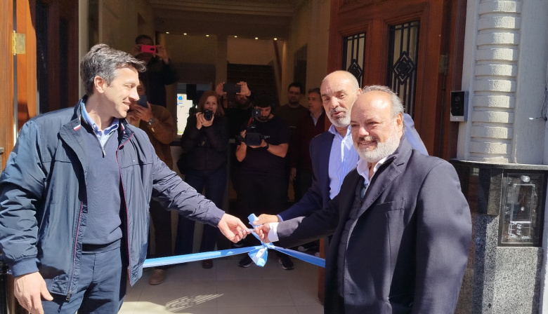 Urgara inauguró su nueva sede en Necochea con presencia del intendente Arturo Rojas