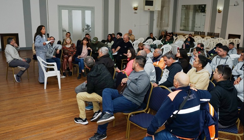 Brindaron una capacitación para el personal municipal en materia de seguridad vial