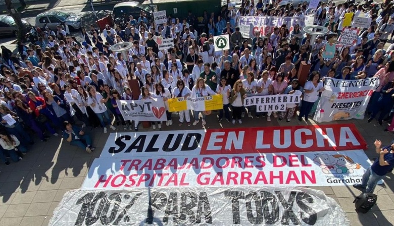 Estado ausente: Médicos del Hospital Garrahan anunciaron un paro para reclamar mejoras en los salarios