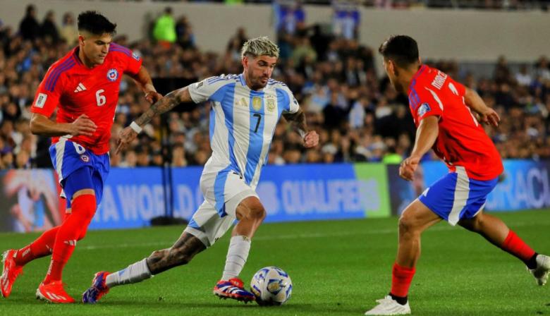 Formación inédita de la Selección Argentina para enfrentar a Chile por las Eliminatorias Sudamericanas
