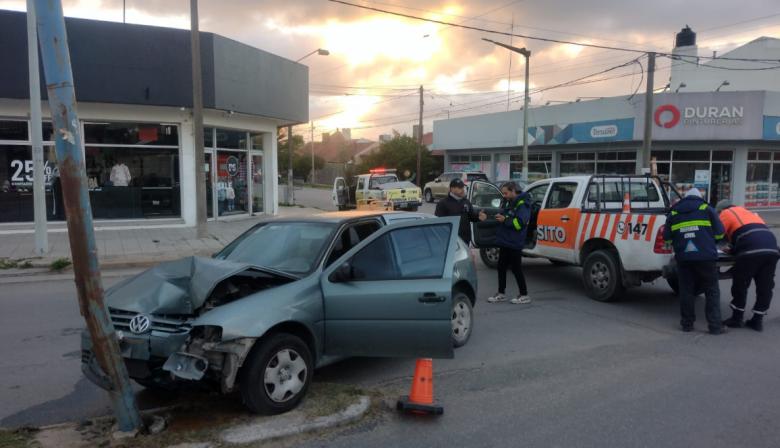 Dos fuertes accidentes a menos de tres cuadras de distancia