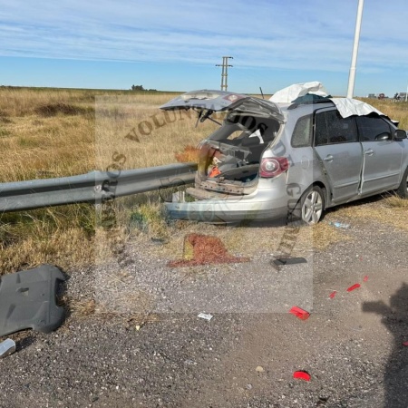 Murió un vecino de Necochea tras sufrir un accidente en ruta