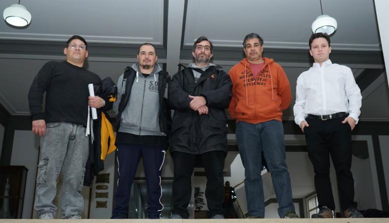 Los serenos de buque locales expusieron su preocupación ante el Intendente