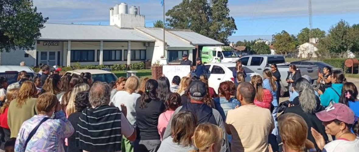 La Dulce: cada vecino aporta el equivalente a dos alfajores, $4000 por mes para la salud, pero exige más servicios