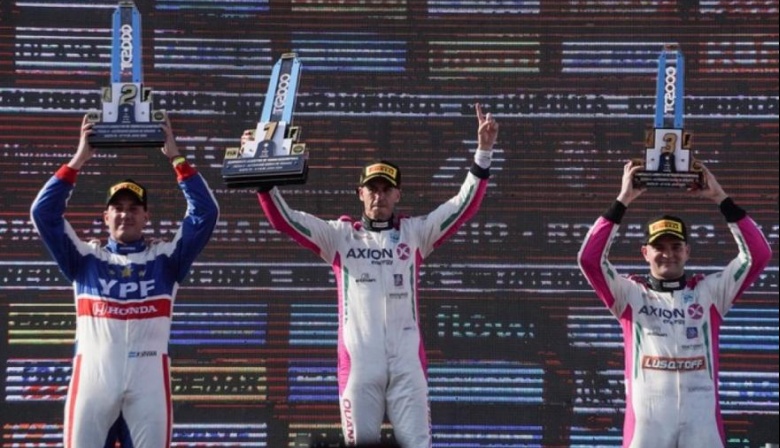Capurro hizo podio en el TC2000 en Rosario: “Estoy muy contento, fue durísima la carrera”