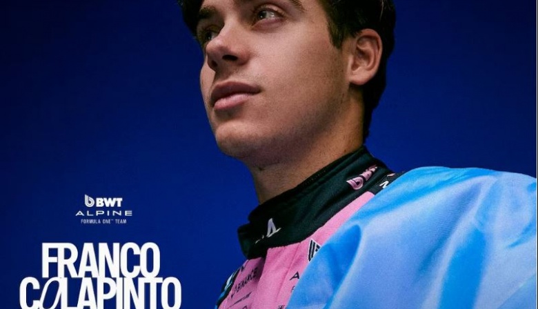 Franco Colapinto debutará en la Fórmula 1 con Alpine en Imola
