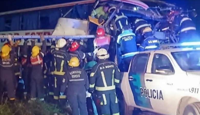 Tragedia en Ruta 3: cuatro muertos y 16 heridos tras un choque frontal en San Miguel del Monte