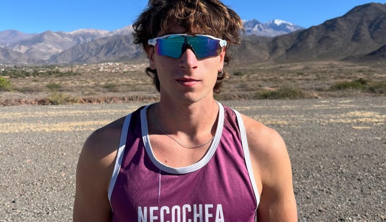 Santino Marchetti se prepara en la altura salteña para el Nacional U23