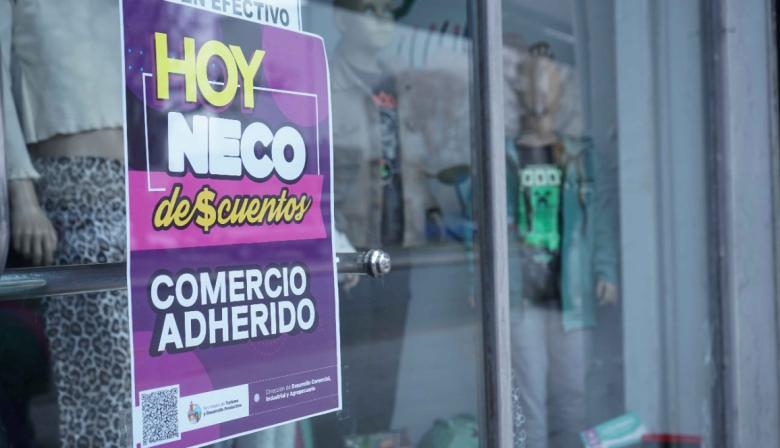 Vuelve una nueva edición de “Neco Descuentos” para impulsar las compras y el paseo en el centro