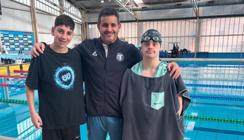 La Escuela Municipal de natación adaptada participó del 2º Open Internacional