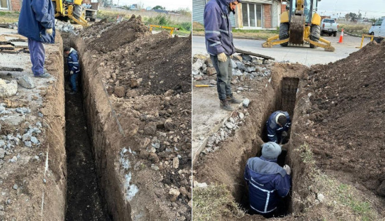 El EMSUR resolvió numerosos reclamos y se realizaron intervenciones clave en red de agua y cloacas