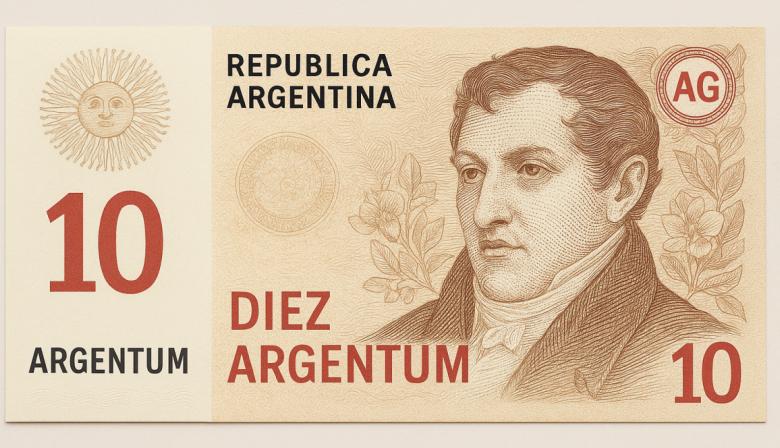 ¿Chau peso? López Murphy impulsa una nueva moneda: el Argentum