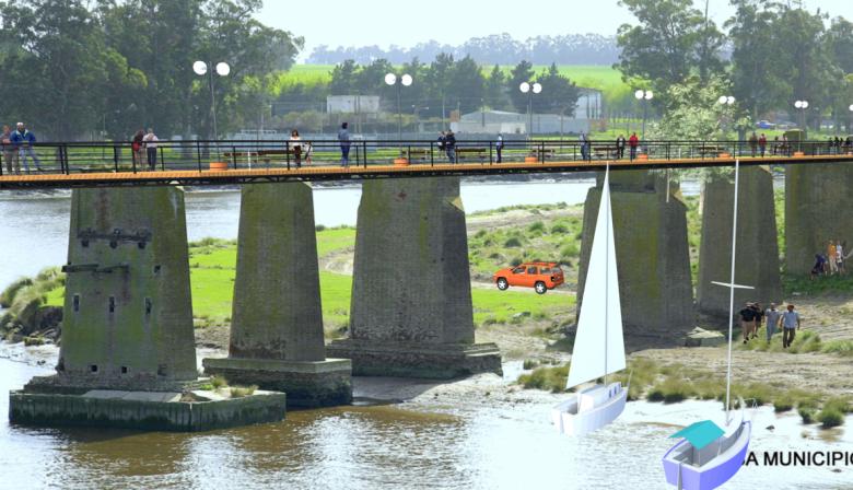 Proponen crear el “circuito de los tres puentes” en la ribera del río Quequén