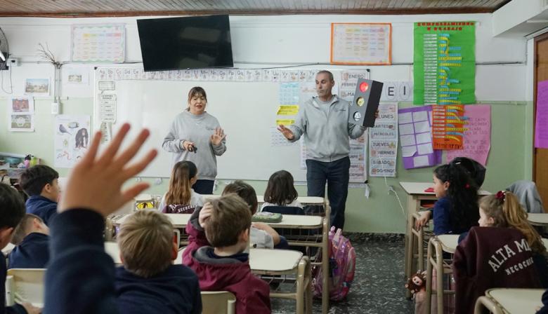 Continúan las jornadas de educación vial en escuelas de Necochea y Quequén