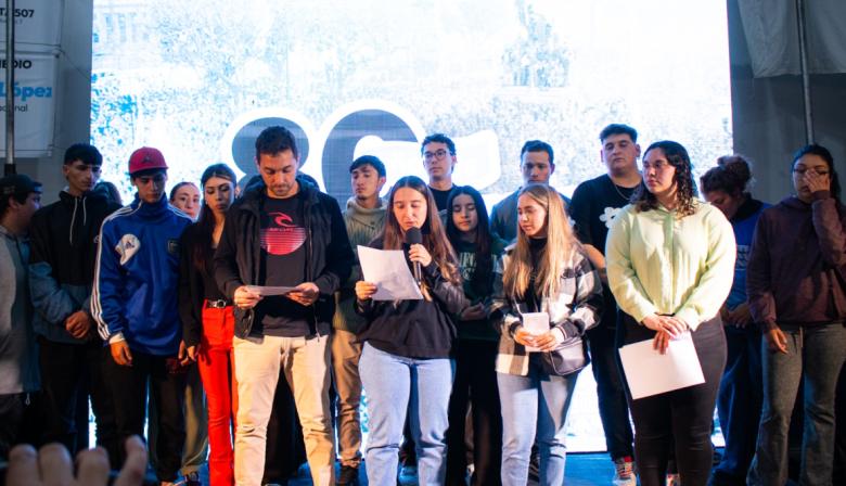La Juventud Peronista conmemoró los 80 años del 17 de Octubre