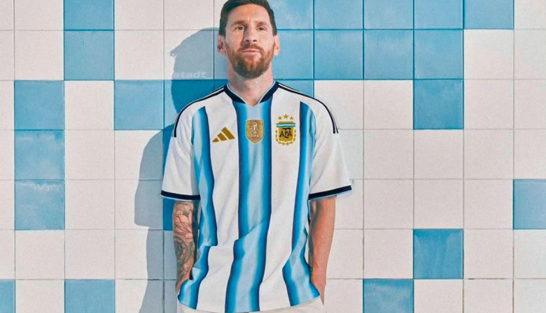 Presentaron la camiseta Argentina para el Mundial 2026