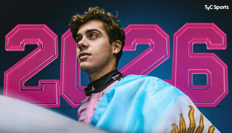 Franco Colapinto fue confirmado por Alpine como piloto titular para la temporada 2026