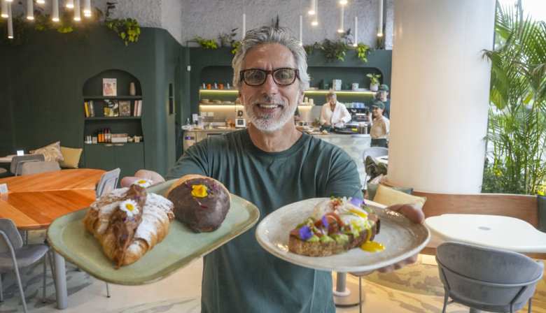 Juan Miceli, el necochense que dejó el periodismo y debuta en la gastronomía con un café “verde” en Retiro