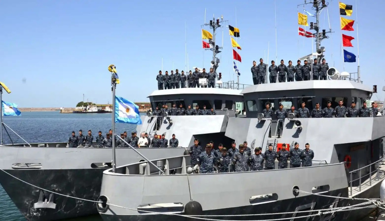 Dos lanchas de instrucción de la Armada realizarán prácticas formativas en Puerto Quequén