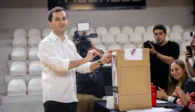 Stefano Di Carlo ganó las elecciones y es el nuevo presidente de River Plate