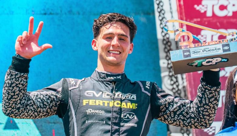 Marcos Castro volvió al podio en Toay y cerró su mejor actuación de la temporada en el TC Pista