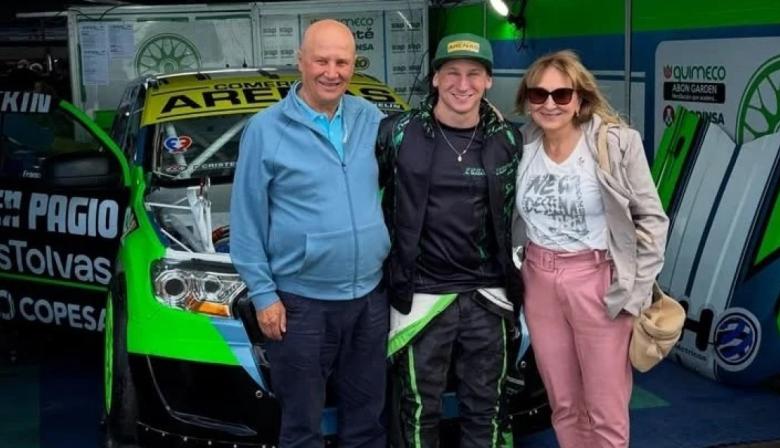 Franco De Benedictis volvió a las pistas y cerró su regreso con un 9° puesto en el TC Pick Up
