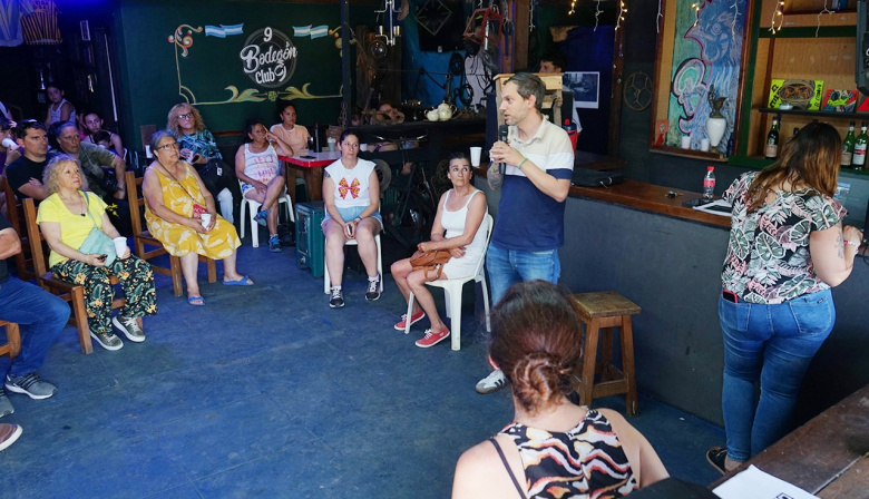 Vecinos de distintos barrios participaron de la primera capacitación itinerante de “Ojos en Alerta”