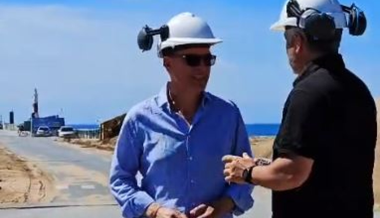 Carrillo supervisó obras y tareas de puesta en valor en el Puerto de Quequén