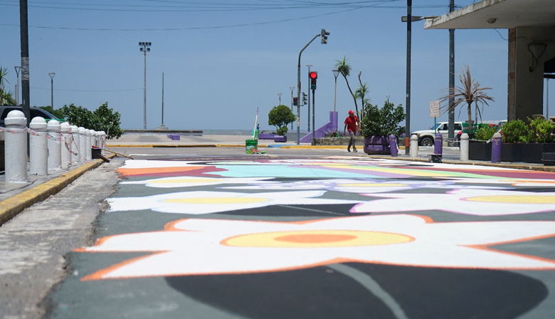 Este sábado se inaugurará el mural de la Peatonal 83