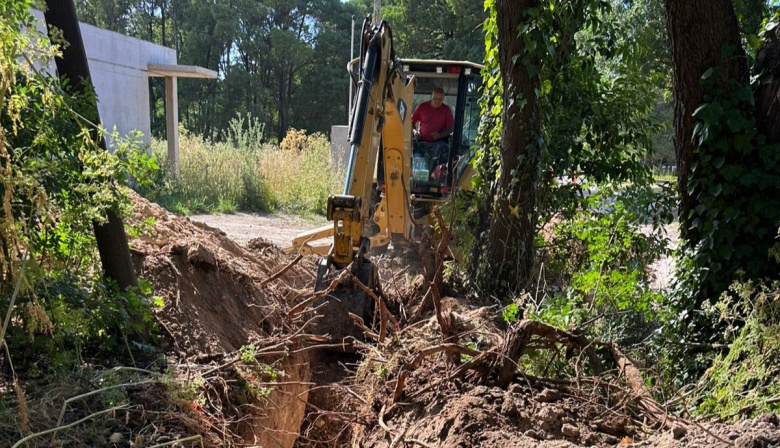 Intenso operativo de Obras Sanitarias para garantizar el servicio de agua y cloacas