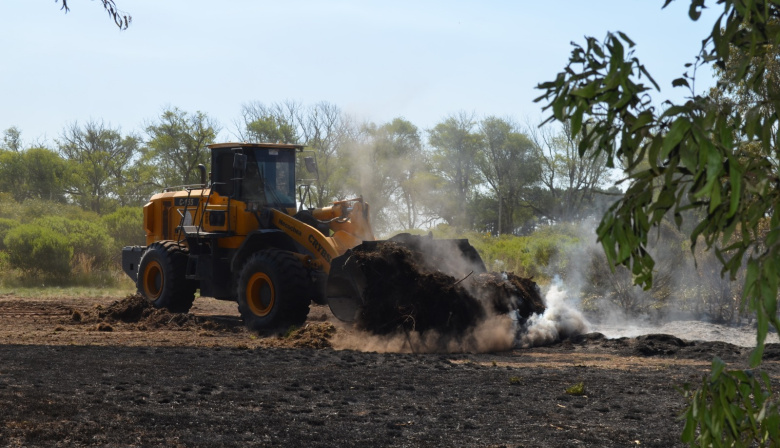 Lograron sofocar otro principio de incendio en la Villa del Deportista