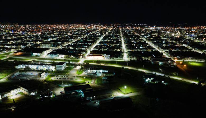 Recambio energético: Más del 40% del alumbrado público del distrito ya es Led