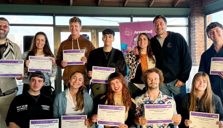 Con un agasajo a los protagonistas cerró el año del programa Huella Joven