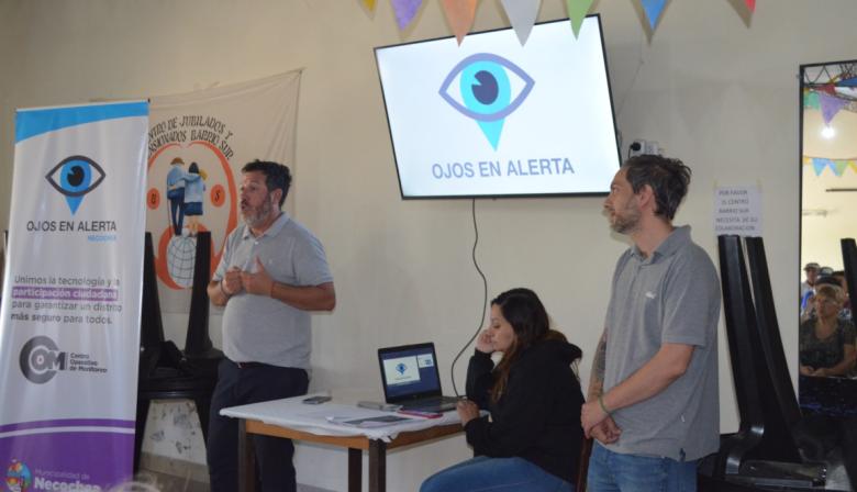 Más vecinos se suman a las jornadas de capacitación del programa Ojos en Alerta