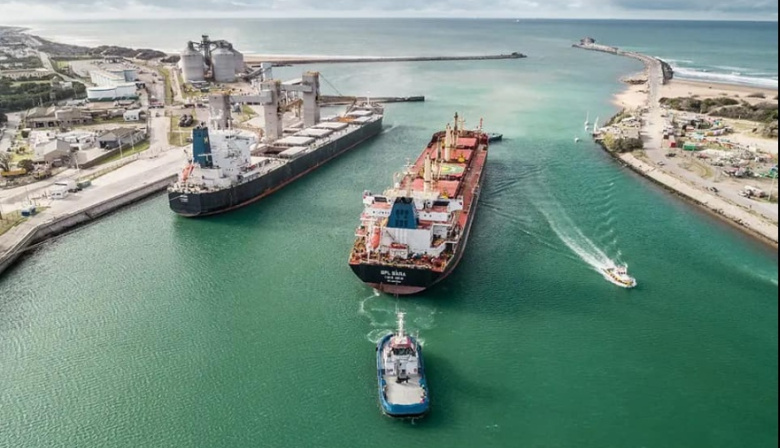 2025 histórico en Puerto Quequén: superó las 9 millones de toneladas y batió todos los récords