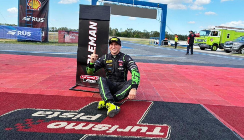 Debut y “pole” para Franco De Benedictis en la Clase 3 del Turismo Pista