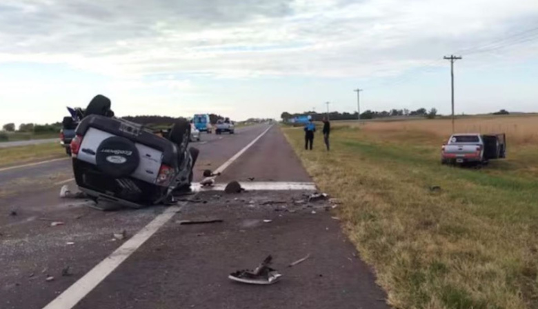 Tragedia en la Ruta 2: murió un joven futbolista tras un choque frontal