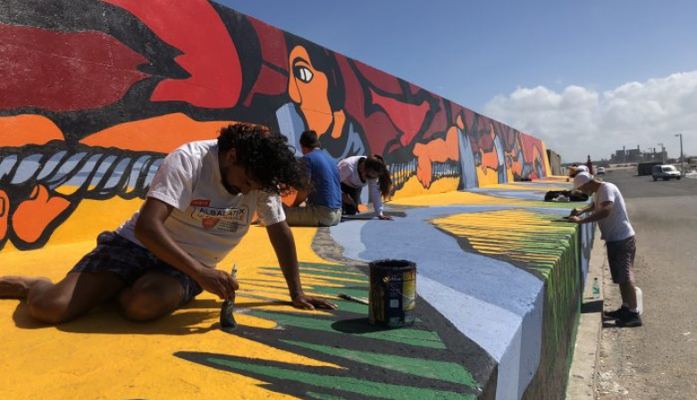 Puerto Quequén presentará la restauración del mural “Reflejos” y anunciará nuevas obras por su aniversario
