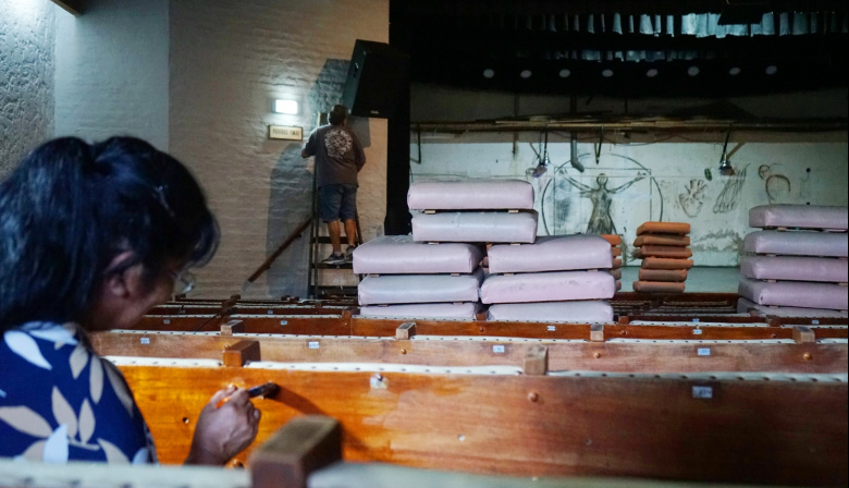 Restauran las instalaciones del Teatro Municipal de cara a la temporada de invierno