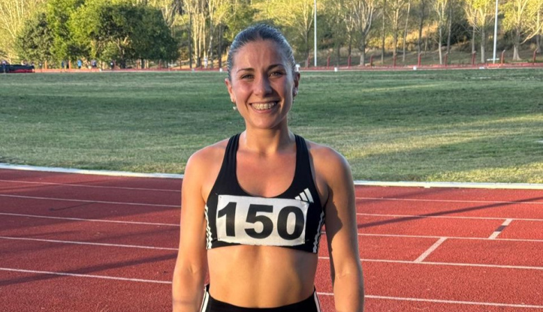 Otra gran actuación de la atleta Verina Vezzi en Mar del Plata con récord personal incluido