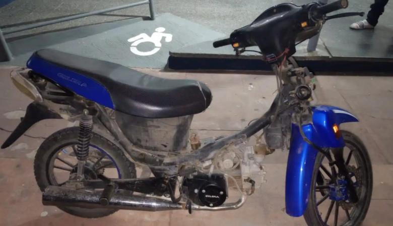 Recuperan una moto robada en Necochea tras una investigación policial