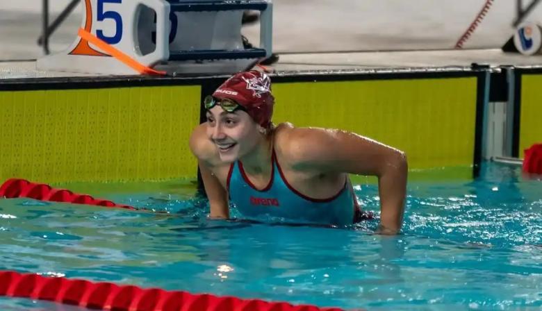 Guadalupe Angiolini volvió a hacer historia: nuevo récord argentino juvenil en 50 espalda