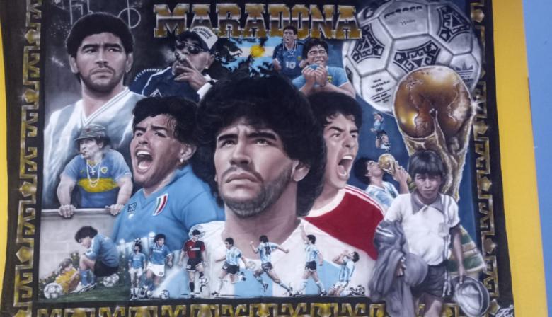 “Necochea Amaradona”: arte, emoción y memoria del Diez en el Centro Cultural