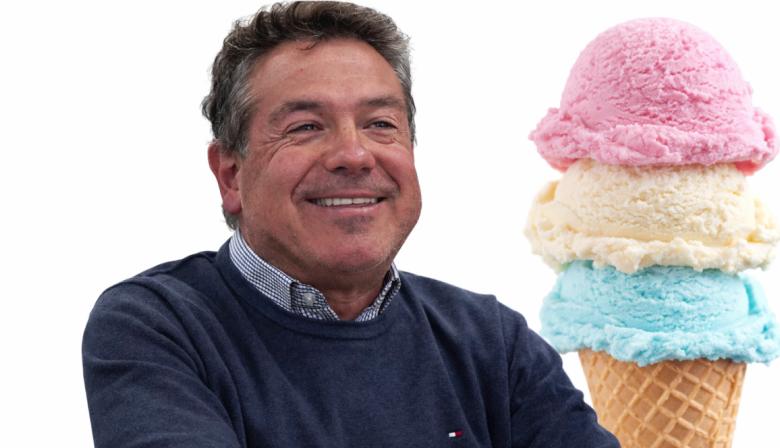 Un “frío” candidato libertario: el heladero Gustavo Sirimarco analiza lanzarse a la intendencia