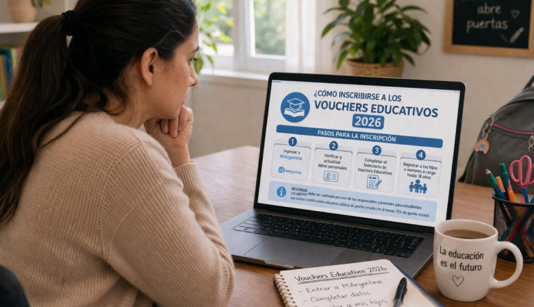 Abrió la inscripción a los Vouchers Educativos 2026: requisitos, topes y cómo anotarse