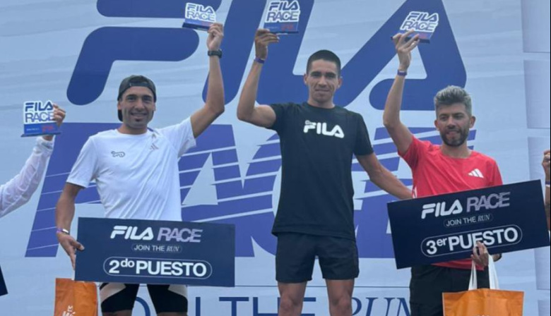 Federico Santibáñez volvió al podio en Buenos Aires y ratificó su gran presente
