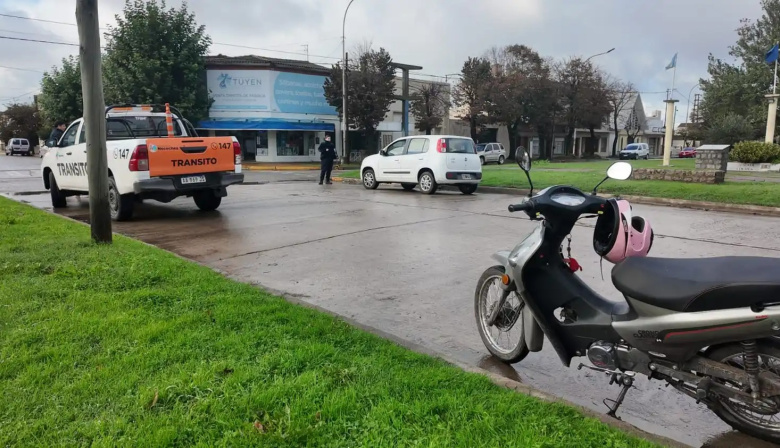 Motociclista herida tras un nuevo choque en avenida 58 y 69: ya es el tercer accidente del año en la esquina