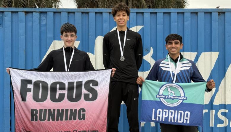 Tiago Rojas puso a Necochea en lo más alto de la provincia al consagrarse campeón U20 de los 5000 metros