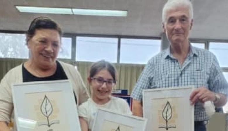 Una niña de 10 años fue la más lectora del año en Necochea